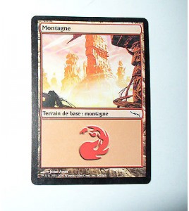 CARTE MTG MAGIC - VERSION FRANCAISE MONTAGNE 13