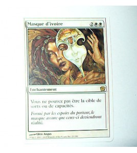 CARTE MTG MAGIC - VERSION FRANCAISE MASQUE D'IVOIRE