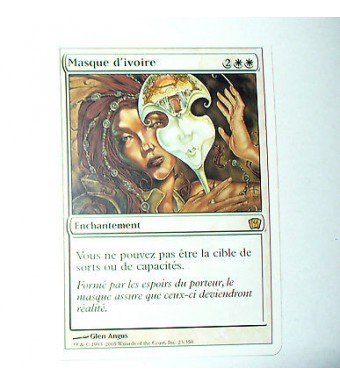 CARTE MTG MAGIC - VERSION FRANCAISE MASQUE D'IVOIRE
