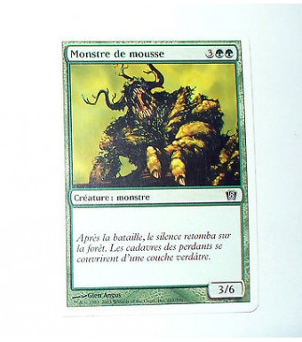 CARTE MTG MAGIC - VERSION FRANCAISE MONSTRE DE MOUSSE 