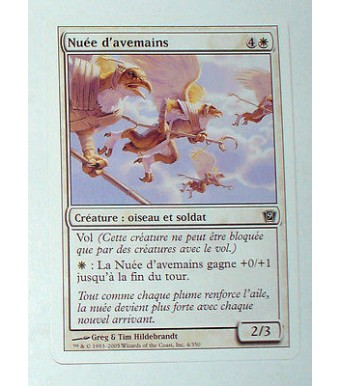 CARTE MTG MAGIC - VERSION FRANCAISE NUEE D'AVEMAINS 