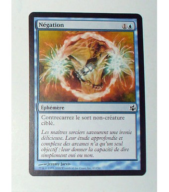 CARTE MTG MAGIC - VERSION FRANCAISE NEGATION  