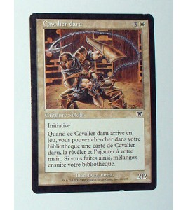 CARTE MTG MAGIC - VERSION FRANCAISE CAVALIER DARU
