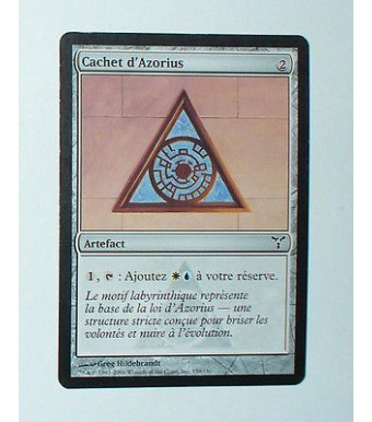 CARTE MTG MAGIC - VERSION FRANCAISE CACHET D'AZORIUS 