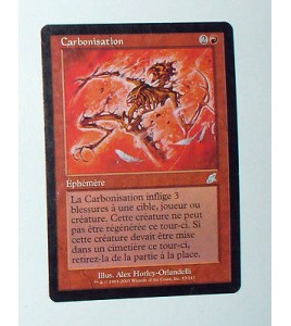 CARTE MTG MAGIC - VERSION FRANCAISE CARBONISATION