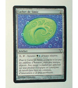 CARTE MTG MAGIC - VERSION FRANCAISE CACHET DE SIMIC