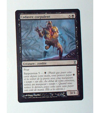 CARTE MTG MAGIC - VERSION FRANCAISE CADAVRE CORPULENT