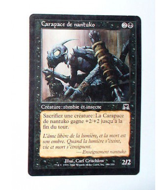 CARTE MTG MAGIC - VERSION FRANCAISE CARAPACE DE NANTUKO