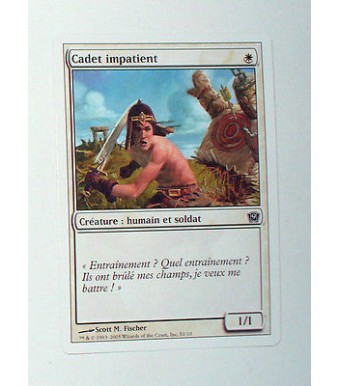 CARTE MTG MAGIC - VERSION FRANCAISE CADET IMPATIENT 