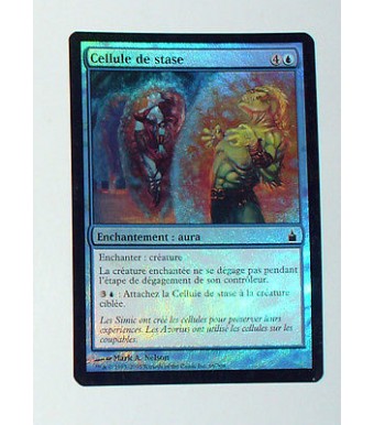 CARTE MTG MAGIC FOIL - VERSION FRANCAISE CELLULE DE STASE