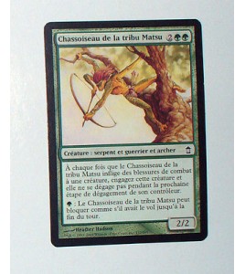 CARTE MTG MAGIC - VERSION FRANCAISE CHASSOISEAU DE LA TRIBU MATSU  