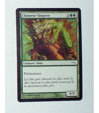 CARTE MTG MAGIC - VERSION FRANCAISE CHASSEUR FANGREN  