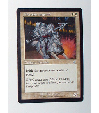 CARTE MTG MAGIC - VERSION FRANCAISE CHEVALIER D'ARGENT 