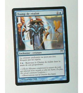 CARTE MTG MAGIC - VERSION FRANCAISE CHAMP DE REALITE