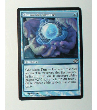CARTE MTG MAGIC - VERSION FRANCAISE CHARME DE PIRATERIE