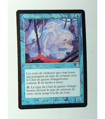 CARTE MTG MAGIC - VERSION FRANCAISE CHEF DE GUERRE CHANGEBRUME