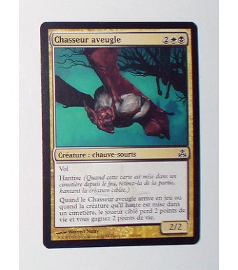 CARTE MTG MAGIC - VERSION FRANCAISE CHASSEUR AVEUGLE