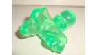 FIGURINE VINTAGE 80'S LES BABIES TRANSLUCIDE VERT N°1 (5x3,5cm)