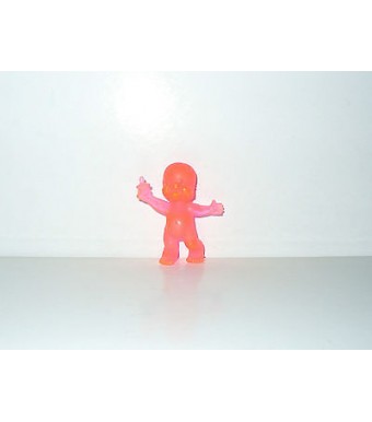 FIGURINE VINTAGE 80'S LES BABIES ROSE TRANSLUCIDE N° 217 (5x4cm)