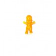 FIGURINE VINTAGE 80'S LES BABIES ORANGE TRANSLUCIDE N° 204 (5x3cm)