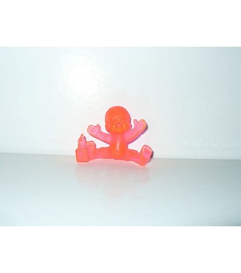FIGURINE VINTAGE 80'S LES BABIES ROSE TRANSLUCIDE N° 226 (4x5cm)