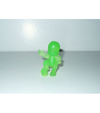 FIGURINE VINTAGE 80'S LES BABIES VERT TRANSLUCIDE N° 244 (5x3,5cm)