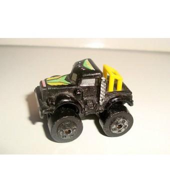 VEHICULE VINTAGE STYLE MICROMACHINES n°1114 - DEPANNEUSE NOIR (3x2cm)