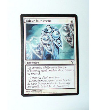 VALEUR FAITE REELLE - EPHEMERE  - VF CARTE MTG MAGIC
