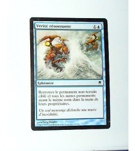 VERITE RESONNANTE - EPHEMERE  - VF CARTE MTG MAGIC  