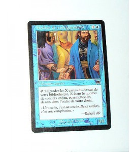 VENDEUR DE RENSEIGNEMENTS - CREATURE SORCIER - VF CARTE MTG MAGIC