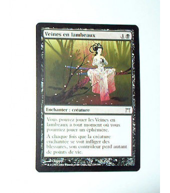 VEINES EN LAMBEAUX - ENCHANTER CREATURE - VF CARTE MTG MAGIC
