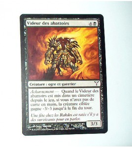 VIDEUR DES ABATTOIRS - CREATURE OGRE ET GUERRIER - VF CARTE MTG MAGIC  