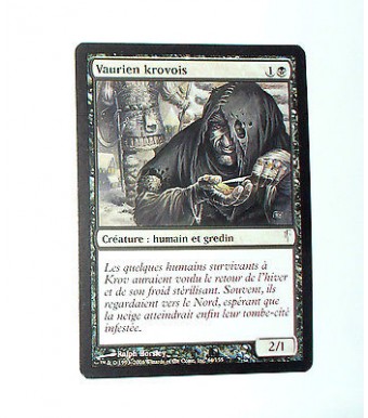 VAURIEN KROVOIS - CREATURE HUMAIN ET GREDIN  - VF CARTE MTG MAGIC 