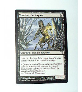 VENDEUR DES LOQUES - CREATURE HUMAIN ET GREDIN - VF CARTE MTG MAGIC 