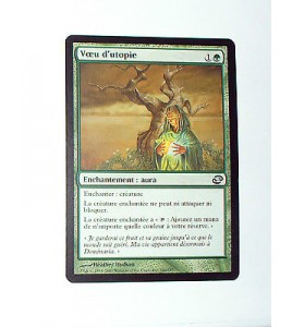 VOEU D'UTOPIE - ENCHANTEMENT AURA - VF CARTE MTG MAGIC