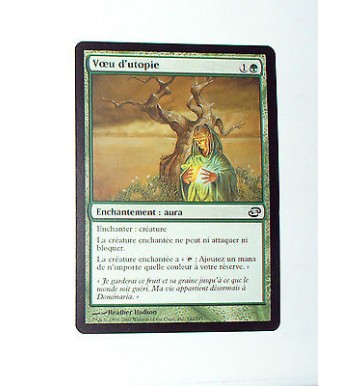 VOEU D'UTOPIE - ENCHANTEMENT AURA - VF CARTE MTG MAGIC