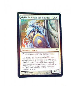 VIGILE DU PACTE DES GUILDES - CREATURE ESPRIT   - VF CARTE HOLO MTG MAGIC 