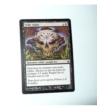 VOILE VIOLET - EPHEMERE TRIBAL PEUPLE FEE - VF CARTE MTG MAGIC
