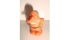 ESSO - FIGURINE GLUPS - 1970 -BLANCHE NEIGE ET LES 7 NAINS ATCHOUM ORANGE (3cm)
