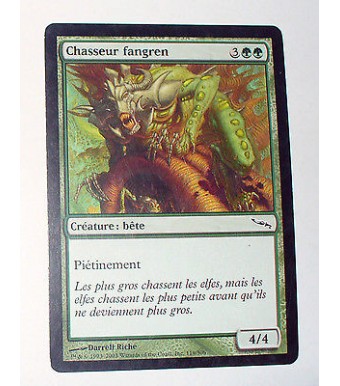 CHASSEUR FANGREN - CREATURE BETE - VF CARTE MTG MAGIC