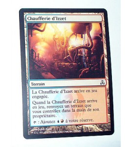 CHAUFFERIE D'IZZET - TERRAIN - VF CARTE MTG MAGIC 