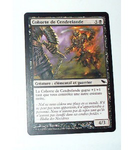 COHORTE DE CENDRELANDE - CREATURE ELEMENTAL ET GUERRIER - VF CARTE MTG MAGIC 
