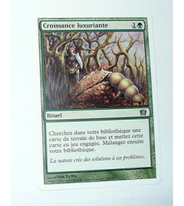 CROISSANCE LUXURIANTE - RITUEL - VF CARTE MTG MAGIC 