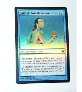 HUILE DE FOIE DE MORUE - ENCHANTEMENT AURA - VF CARTE MTG MAGIC HOLO 