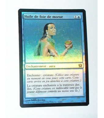 HUILE DE FOIE DE MORUE - ENCHANTEMENT AURA - VF CARTE MTG MAGIC HOLO 
