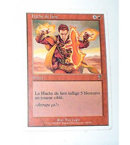 HACHE DE LAVE - RITUEL N°2 - VF CARTE MTG MAGIC  
