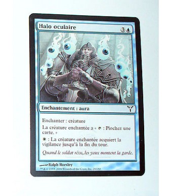 HALO OCULAIRE - ENCHANTEMENT AURA - VF CARTE MTG MAGIC