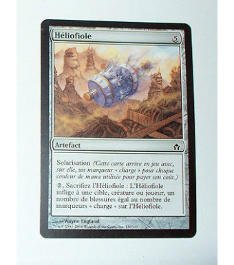HELIOFIOLE - ARTEFACT - VF CARTE MTG MAGIC