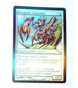 HEXAPODE A PIQUANTS - CREATURE ARTEFACT INSECTE - VF CARTE MTG MAGIC HOLO