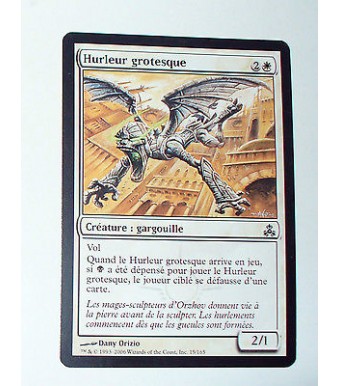 HURLEUR GROTESQUE - CREATURE GARGOUILLE - VF CARTE MTG MAGIC